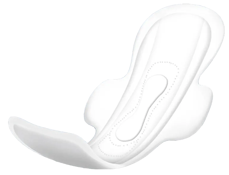 Dual-Core Sanitary Pad